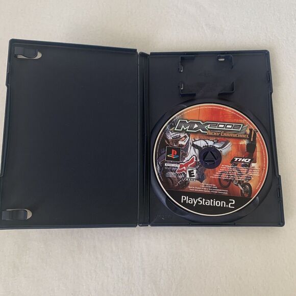MX 2002 Featuring Ricky Carmichael Sony PlayStation 2 PS2 No Manual Tested Works - Picture 3 of 5